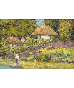 vadim_fl, landscape, oil painting, hand made
