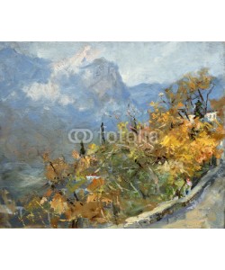 vadim_fl, landscape, oil painting, hand made