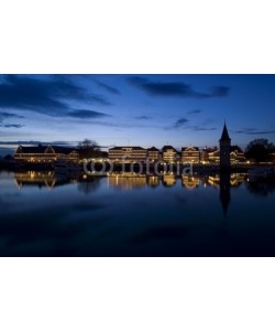 Andrzej Gryczkowski, Hafen in Lindau bei Nacht 06