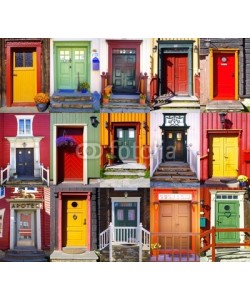 Marina Ignatova, Collage of doors in Røros. Norway