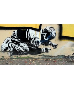 celeste clochard, graffiti