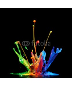 Leigh Prather, Paint splash