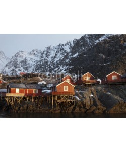 Blickfang, Fischerhütten  Lofoten Norwegen
