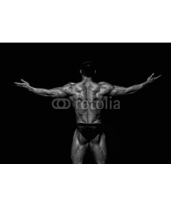 Andrei vishnyakov, Fit male model showing his back
