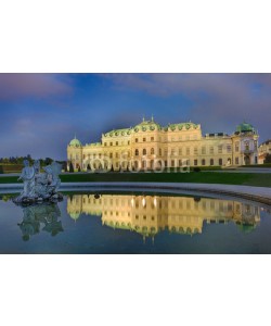 Blickfang, Schloss Belvedere Wien beleuchtet