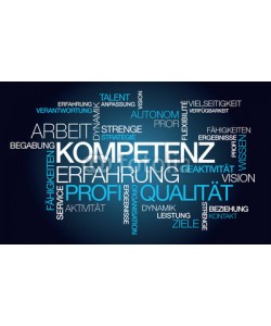 morganimation, Kompetenz Erfahrung Arbeit TagCloud Wörter grafik