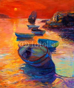Boyan Dimitrov, Boats and cliffs