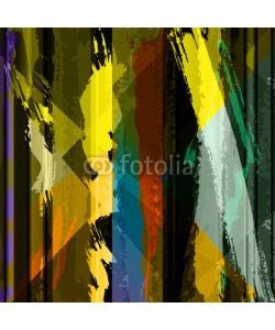 Kirsten Hinte, abstract background composition, with strokes, splashes and line