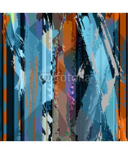 Kirsten Hinte, abstract background composition, with strokes, splashes and line