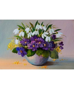 max5799, Oil painting flowers - still life, a bouquet of flowers