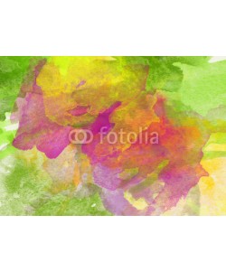 LoveKay, Abstract Colorful Watercolor Background.