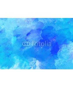 LoveKay, Indigo Colorful Watercolor Background.