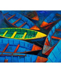 Boyan Dimitrov, Boats at sunset