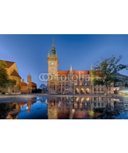Blickfang, Rathaus  Braunschweig beleuchtet