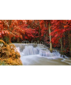 casanowe, Waterfall in deep rain forest jungle (Huay Mae Kamin Waterfall i