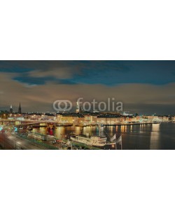Blickfang, Stockholm beleuchtet Panorama