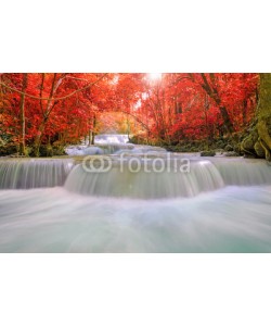 casanowe, Waterfall in deep rain forest jungle (Huay Mae Kamin Waterfall i