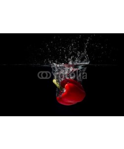 anneliese2013, rote Paprika unter Wasser