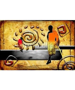 maxtor777, Africa retro vintage style