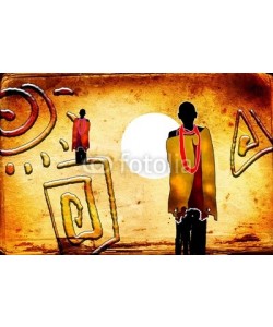 maxtor777, Africa retro vintage style
