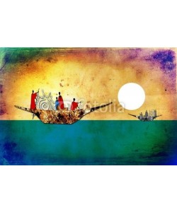 maxtor777, Africa retro vintage style