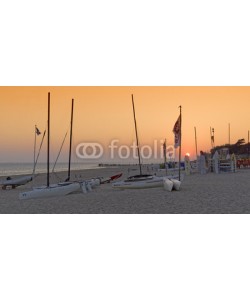 Blickfang, Boote im Sonnenuntergang