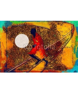 maxtor777, Africa retro vintage style