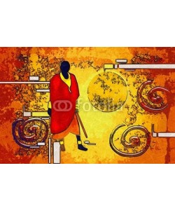 maxtor777, Africa retro vintage style