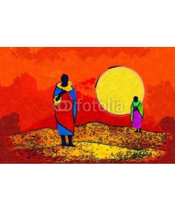 maxtor777, Africa retro vintage style