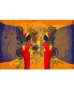 maxtor777, Africa retro vintage style
