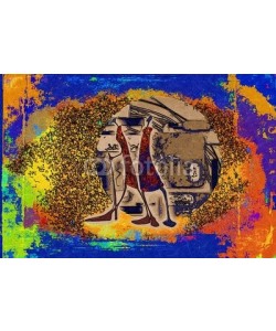 maxtor777, Africa retro vintage style