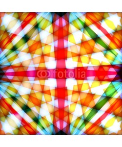 kozini, Multicolored background with crossed rays