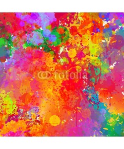 HAKKI ARSLAN, Abstract colorful splash & watercolor background.