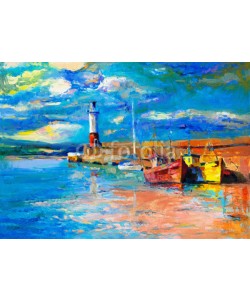 Boyan Dimitrov, Lighthouse and boats