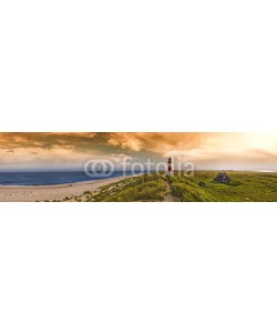 Blickfang, Panorama am Ellenbogen Sylt Abendrot