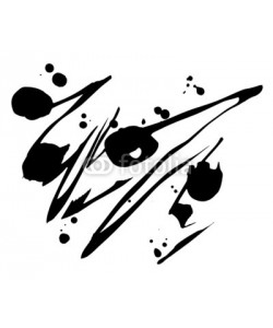 shooarts, Abstract ink paint texture vector