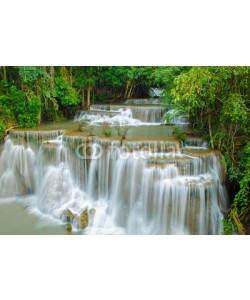 casanowe, Waterfall in deep rain forest jungle (Huay Mae Kamin Waterfall i