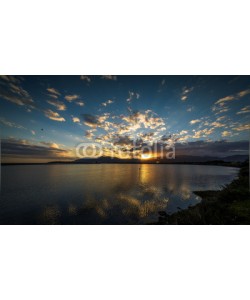 effeduepuntotto, tramonto in laguna