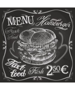~ Bitter ~, hamburger, burger vector logo design template. fast food or menu