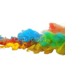 Leigh Prather, Clouds of bright colorful ink mixing in water