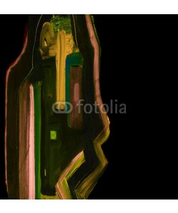 Laurin Rinder, Abstract oil painting