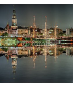Blickfang, Hamburg Hafen Nacht