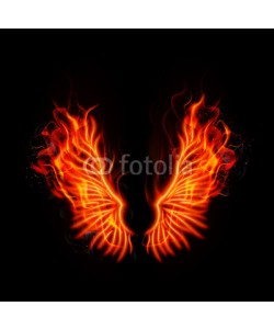 artnovielysa, Fire burning wings