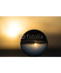 klauskreckler, Sonnenuntergang mit Kristallkugel