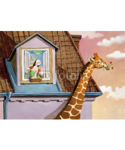 nuvolanevicata, giraffa sogno e realtˆ