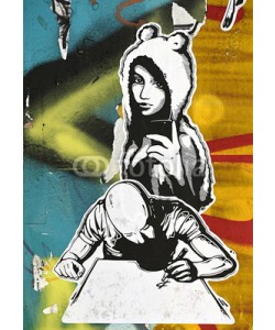 celeste clochard, graffiti