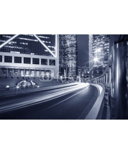 leeyiutung, Night Traffic in Hong Kong City