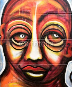 celeste clochard, graffiti