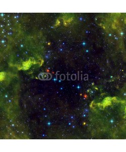 korionov, space landscape with beautiful nebulae and bright stars