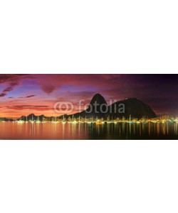 f11photo, Sunrise view of Copacabana and mountain Sugar Loaf